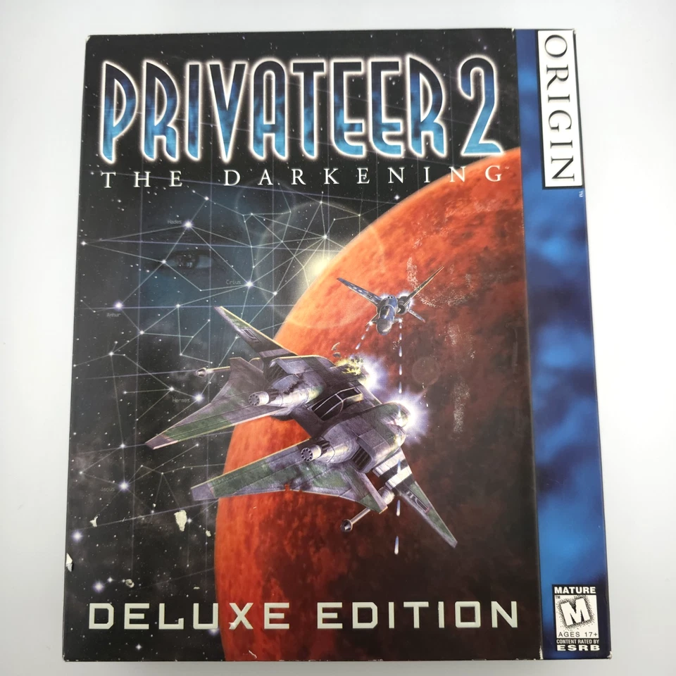 Privateer 2: The Darkening - Deluxe Edition, 1997, Big Box, New & Sealed - Image 2 of 4
