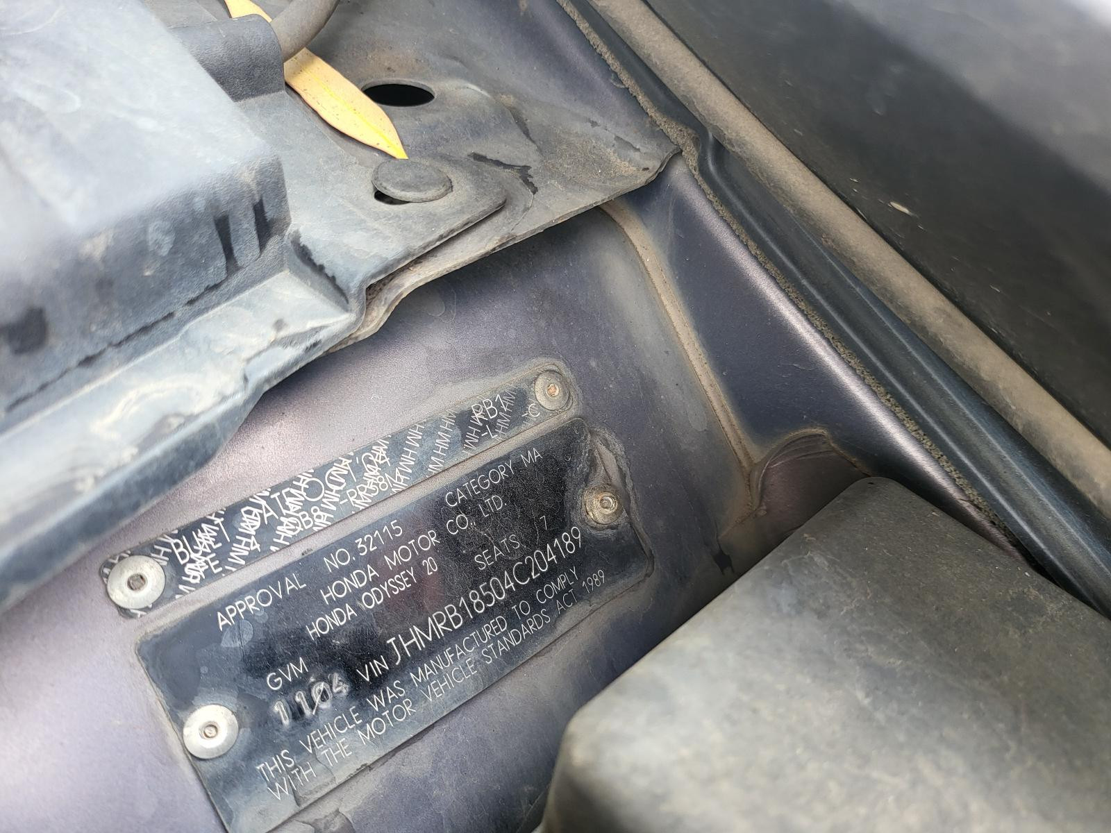 Honda Odyssey Left Head Light RB 07/2004-03/2009 - thumbnail 8