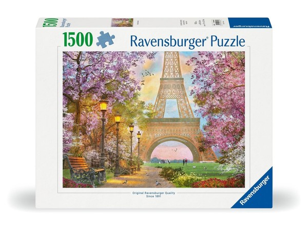 Gadget - Ravensburger: Puzzle 1500 Pz - Amore A Parigi -D- Ravensburger-image