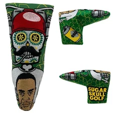 Sugar Skull Golf 2023 Waste Management Tiger Blade Putter Cover