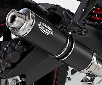 Hurric Auspuff Supersport Alu schwarz Yamaha FZS 600 Fazer/S bis 03