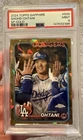 2024 TOPPS SHOHEI OHTANI SAPPHIRE GOLD CARD # 37/50 PSA 9 MINT L.A. DODGERS