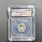Monarch Precious Metals 1/10th Oz .999 Silver Round Train Design