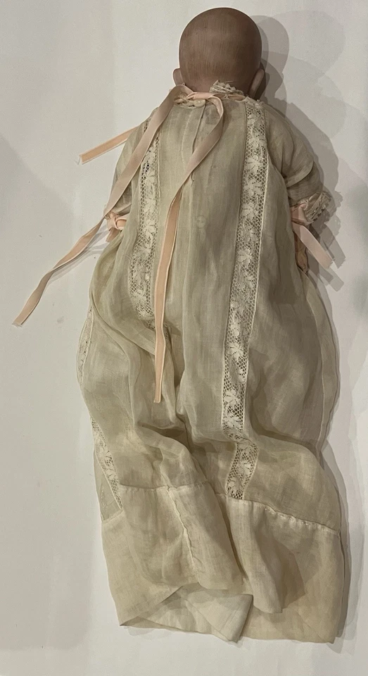 Antiguo Muñeco Bebé Hermann Steiner Composición Cabeza Bisque 13" Alemania 401 3/0 Foto 4 de 4