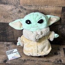 Star Wars Mattel Mandalorian The Child 8" Baby Yoda Grogu Plush Stuffed Animal