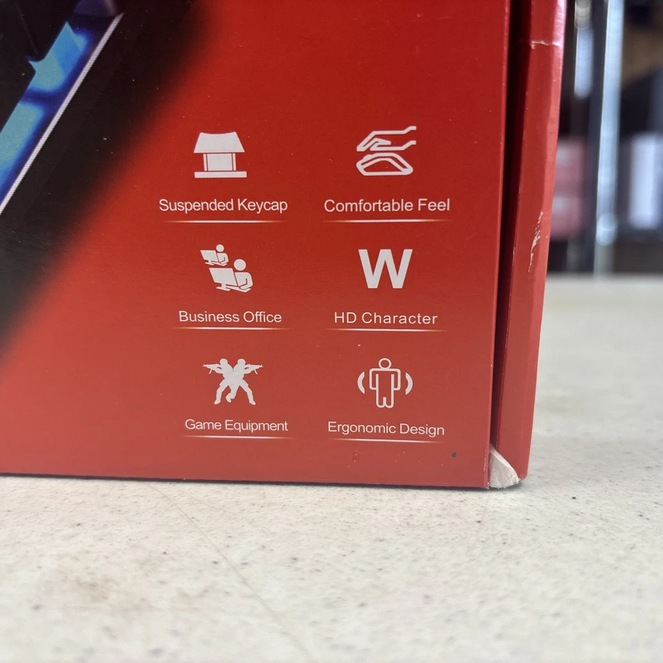 YINDIAO K500 Wired USB E-Sport 7 Colour Backlight Gaming Keyboard - Image 2 of 4