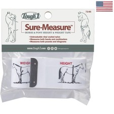 Dual-Sided Horse Height/Weight Tape: Accurate Measurements for Better Care