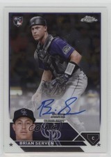 2023 Topps Chrome Rookie Auto Brian Serven #RA-BS Auto sh7