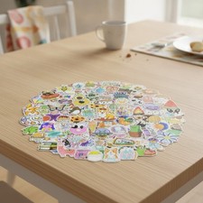 200 Cute Waterproof Vinyl Stickers for Kids - Personalize Your Belongings