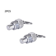 Pistons à ressort courts rétractables Performance fiable 2 pièces en acier in