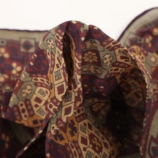 #1 MENSWEAR Drakes London Green Purple Multi Mosaic Medallion Pocket Square NR