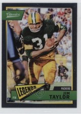 2018 Panini Classics Legends Optichrome Premium Edition Jim Taylor #156 HOF 0s1p
