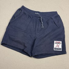 Vintage Nautica Yound America Sweat Shorts Large Navy Blue