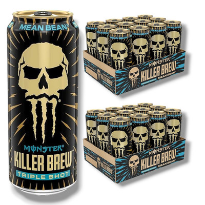 Monster Energy Mean Bean Killer Brew Triple Shot 24 x 443 ml   USA Import