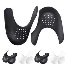 Crease Protectors Suitable for Most Men's US Size 7.5-12, Black white