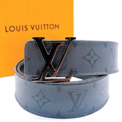 Louis Vuitton M0285 LV Monogram Initialen Wendegürtel Herren Accessoires