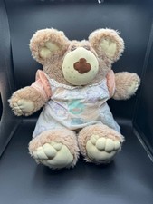 VTG 83/84 Hattie Furskins Pie Makers Plush Stuffed Bear W/Dress
