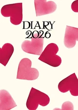 Carousel Worldwide, Emma Bridgewater Big Pink Hearts 2026 A6 Diary Planner