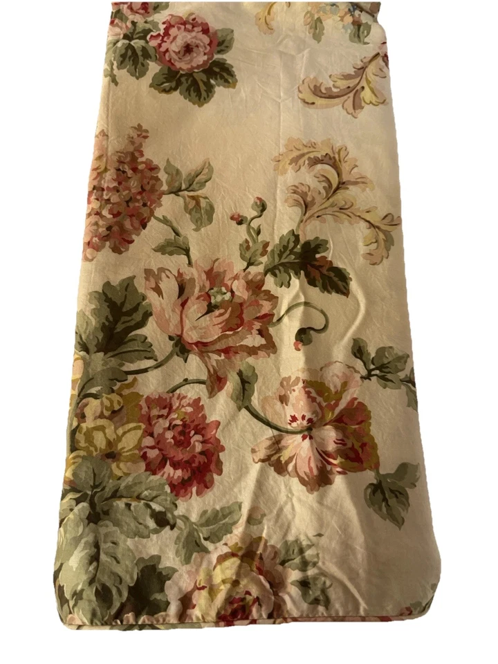 Ralph Lauren Sussex Gardens Floral Duvet Cover ~ TWIN ~ As Is / Unfinished Seam - Image 4 of 4