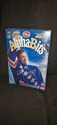 Alpha Bits Cereal Box Wayne Gretzky Farewell 1999 Sealed