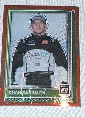 2025 Donruss Racing Optic Chandler Smith Red Velocity 044/199