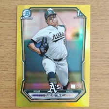 Gage Jump 1st Bowman Chrome Yellow 75 series
