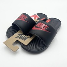 Men's Nike Victori One Slide Black/Red Size 9 CN9675-004 -Brand New with tags