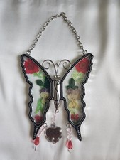 KY BOSAM Suncatcher Butterfly, Mother s Day Mom Gifts, I Love You Mom-Stained Gl