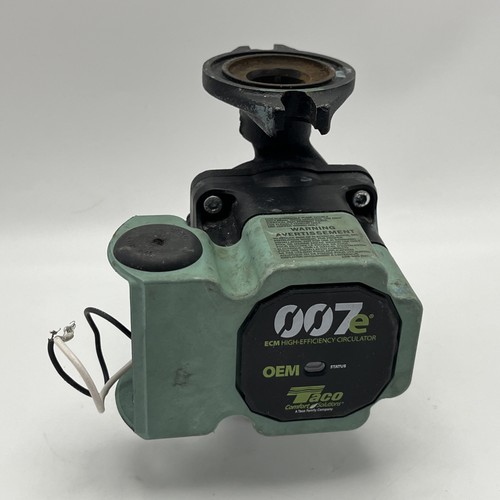 UNTESTED Taco 007e ECM High Efficiency Variable Speed Circulator Pump A30