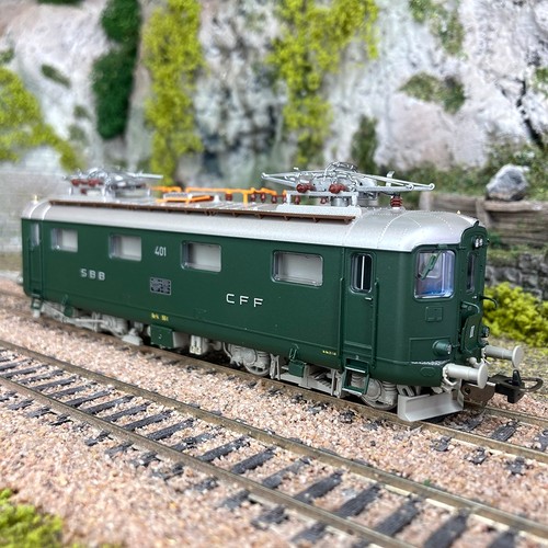 Locomotive électrique Re 4/4 I, 401 SBB-CFF, Ep III digital son - PIKO 96881 -HO | Condition: Neuf