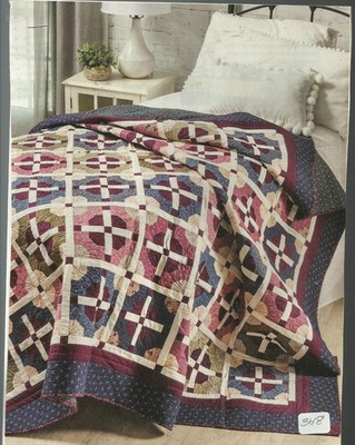 L0584  BOW TIE BLISS QUILT PATTERN/INSTRUCTIONS