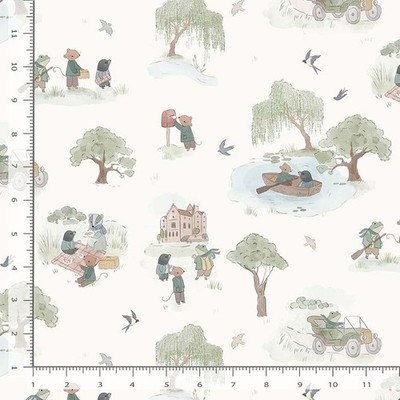 Dear Stella Woodland Willow STELLA D3616 Whisper Country Living Cotton