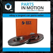 2x Par de discos de freno ventilados para CITROEN C4 X 1.2 delantero 2022 en 283mm conjunto calidad