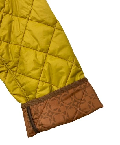 Mackintosh London Polyester Quilted Blouson Jacket Men's Size 40 Yellow image 6