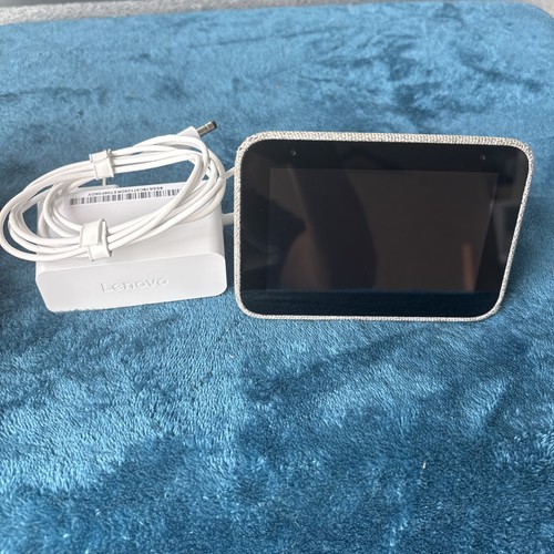 Lenovo Google Smart Clock Essential CD-24501F (Hemp Gray) w/ Power Cord Tested