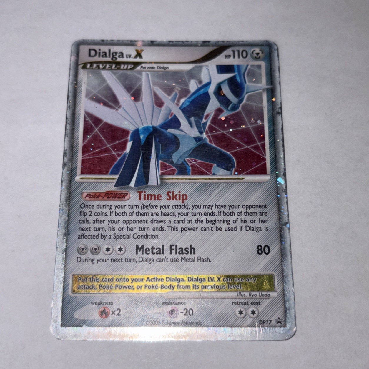 Dialga LV.X DP17 Diamond and Pearl Holo