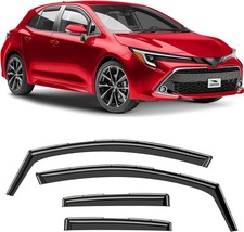 in-Channel Extra Durable Rain Guards for Toyota Corolla 2020-2025 Hatchback,