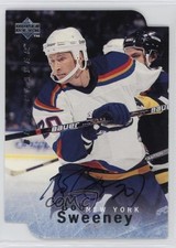 1995-96 Upper Deck Be a Player Die-Cut Auto Bob Sweeney #S26 Auto 1o3