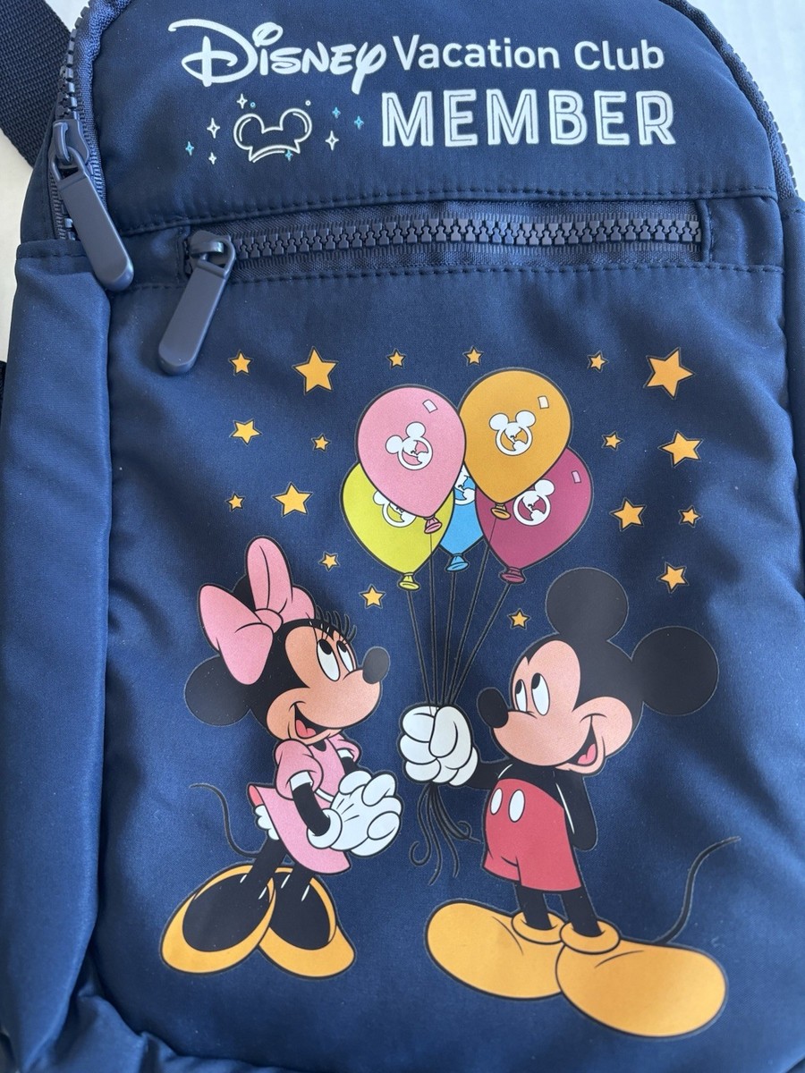 DVC Member 2025 -Disney Vacation Club Crossbody Bag Mickey &Minnie