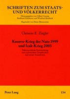 Kosovo-Krieg Der Nato 1999 Und Irak-Krieg 2003 Clemens Ziegler