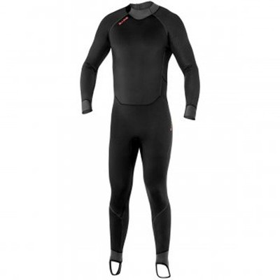DUWT  BARE EXOWEAR GANZANZUG Full Mens - Black Herren Steamer Tauch Unterzieher