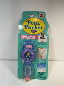 Collier Polly Pocket 1994 - Blubird - Vintage Pour Enfant