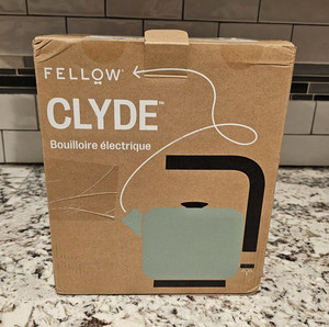 Fellow Clyde Cordless Electric Kettle 1.5L 1200W Green Auto Shut-Off 360°