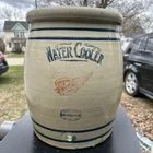 Antique Red Wing 6 gallon Water Cooler Stoneware Crock Minnesota Jug Pottery