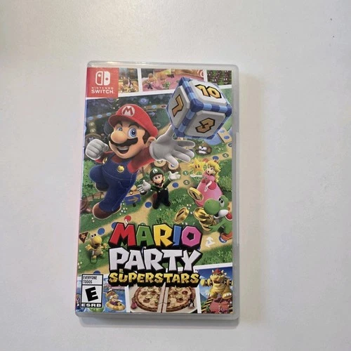 Mario Party Superstars - Nintendo Switch - Complete/CIB - USA - NM