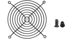 Easycargo 10Pcs 120Mm Fan Grill 120Mm Guard Black with Screws Black 120Mm 