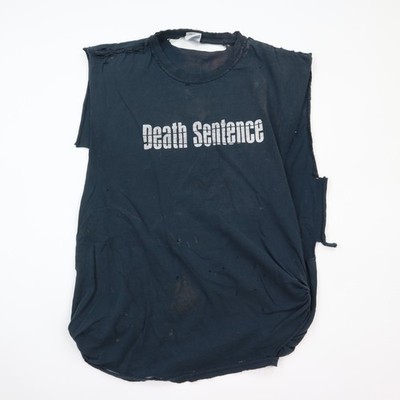 Thrashed Death Sentence Movie Promo T-Shirt Mens Large Black August 31, 2007