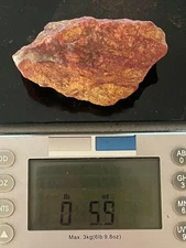 California Cinnabar New Almaden Beautiful Display Piece 5.9 oz (Lot #4)!