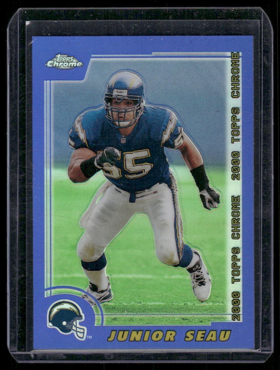 2000 Topps Chrome Junior Seau Refractor San Diego Chargers SP #175