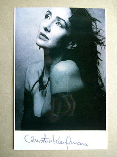 CHRISTINE KAUFMANN (†) original signiert – ca. 13x18cm